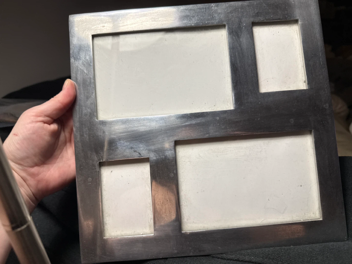 Silver-tone Multi-Photo Frame - photo 2