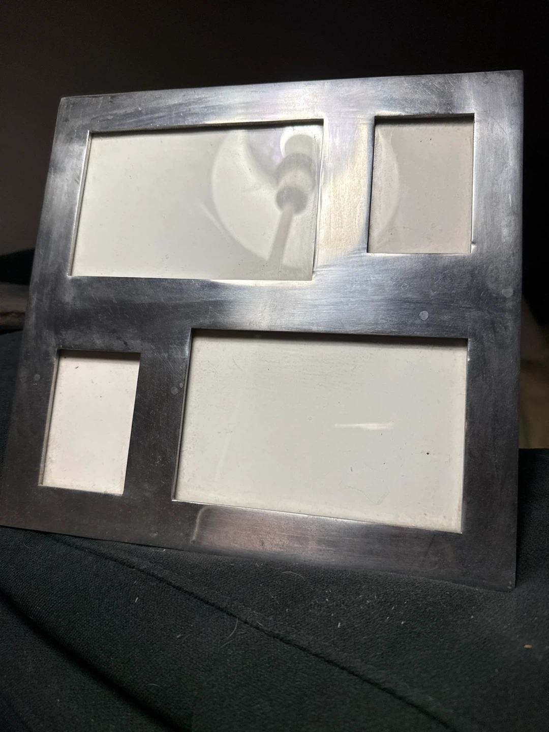 Silver-tone Multi-Photo Frame