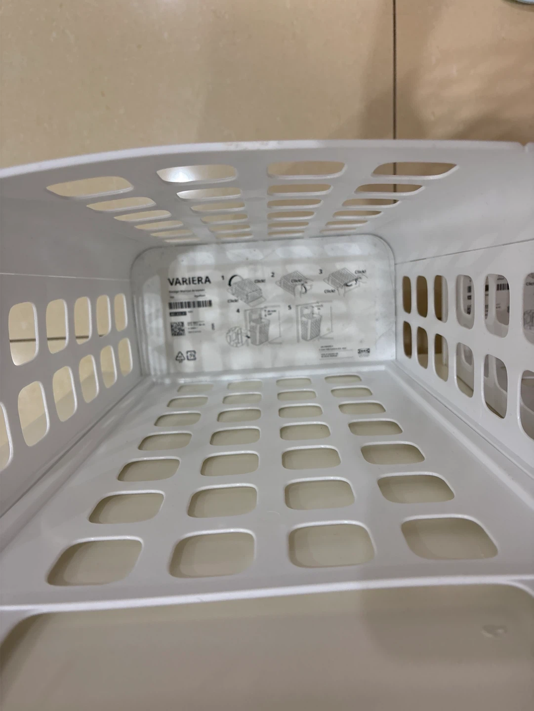 $1 each. IKEA VARIERA Wall Storage Baskets (Set of 2) - photo 2