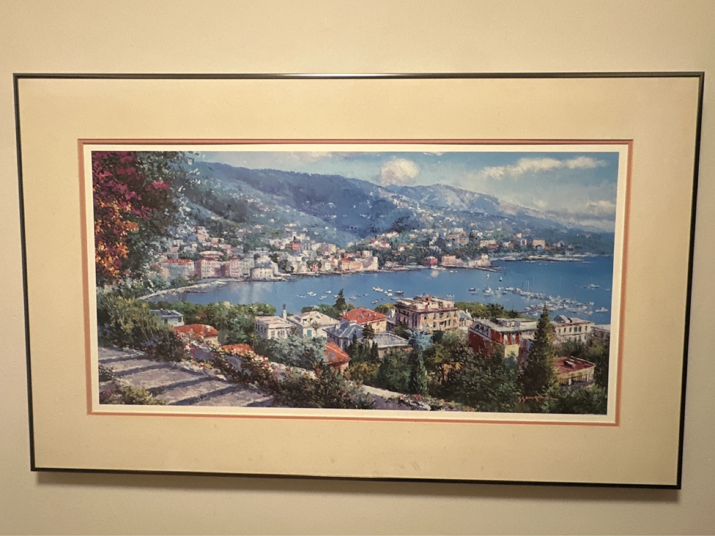 Framed Landscape Art Print - photo 2