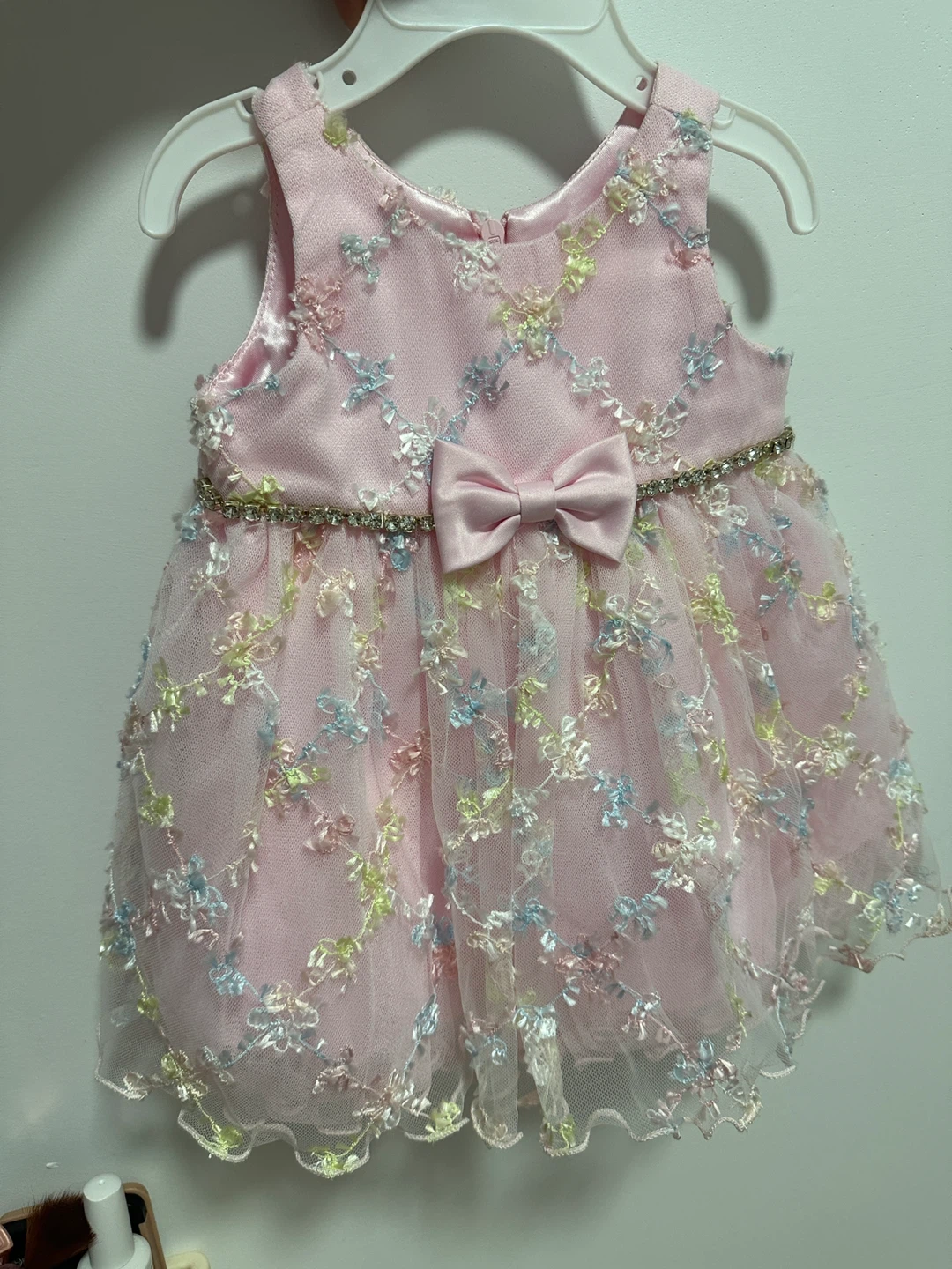 American Princess Pink Baby Dress 6M