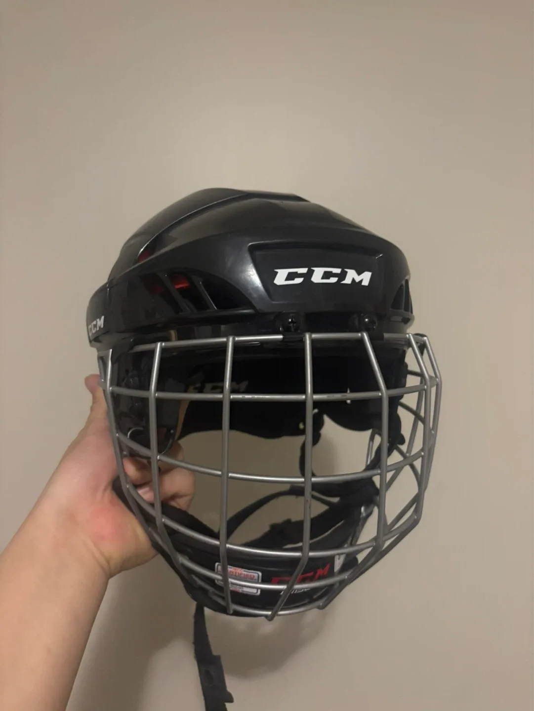 CCM Hockey Helmet with Cage