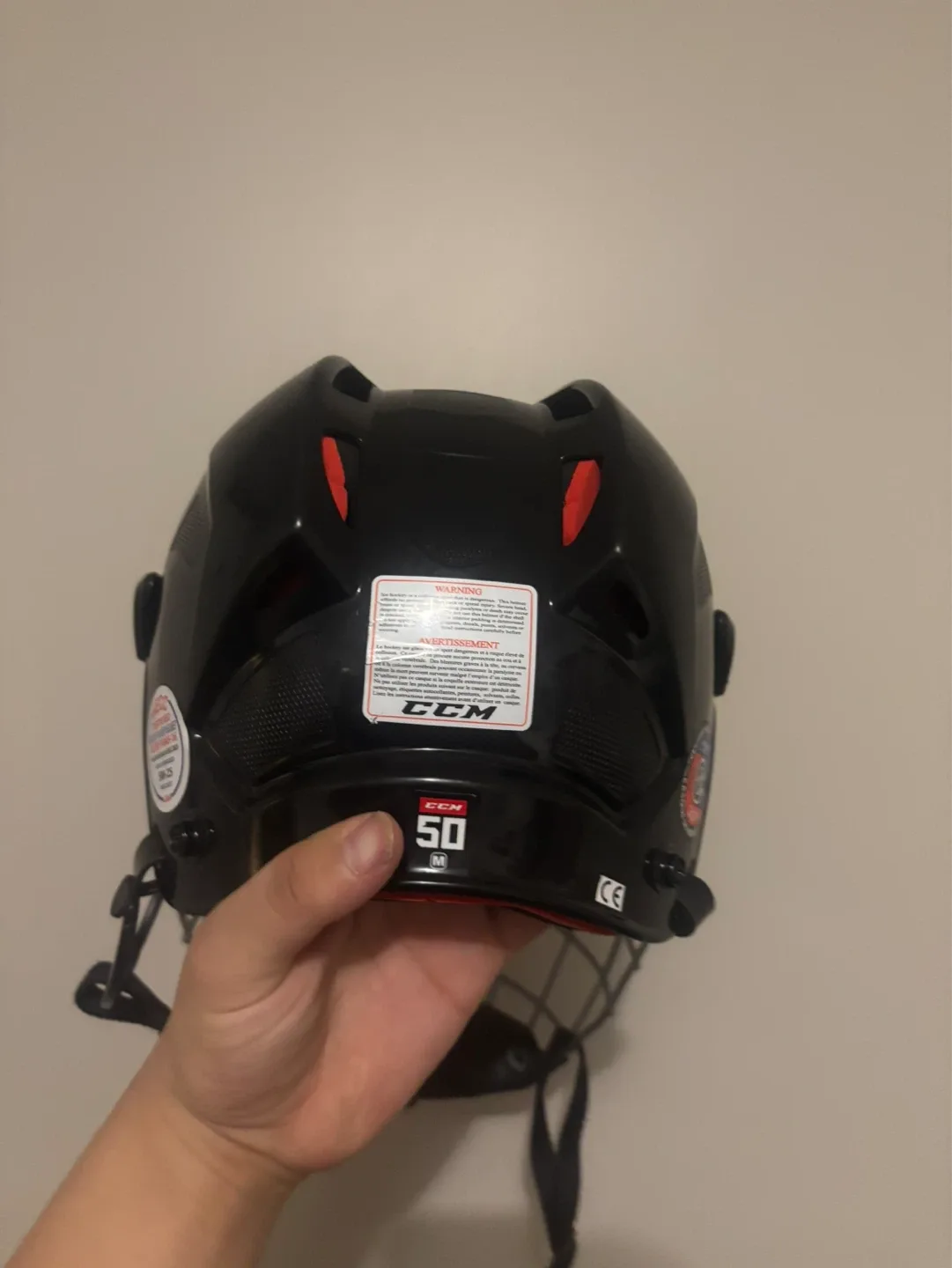 CCM Hockey Helmet with Cage - photo 3