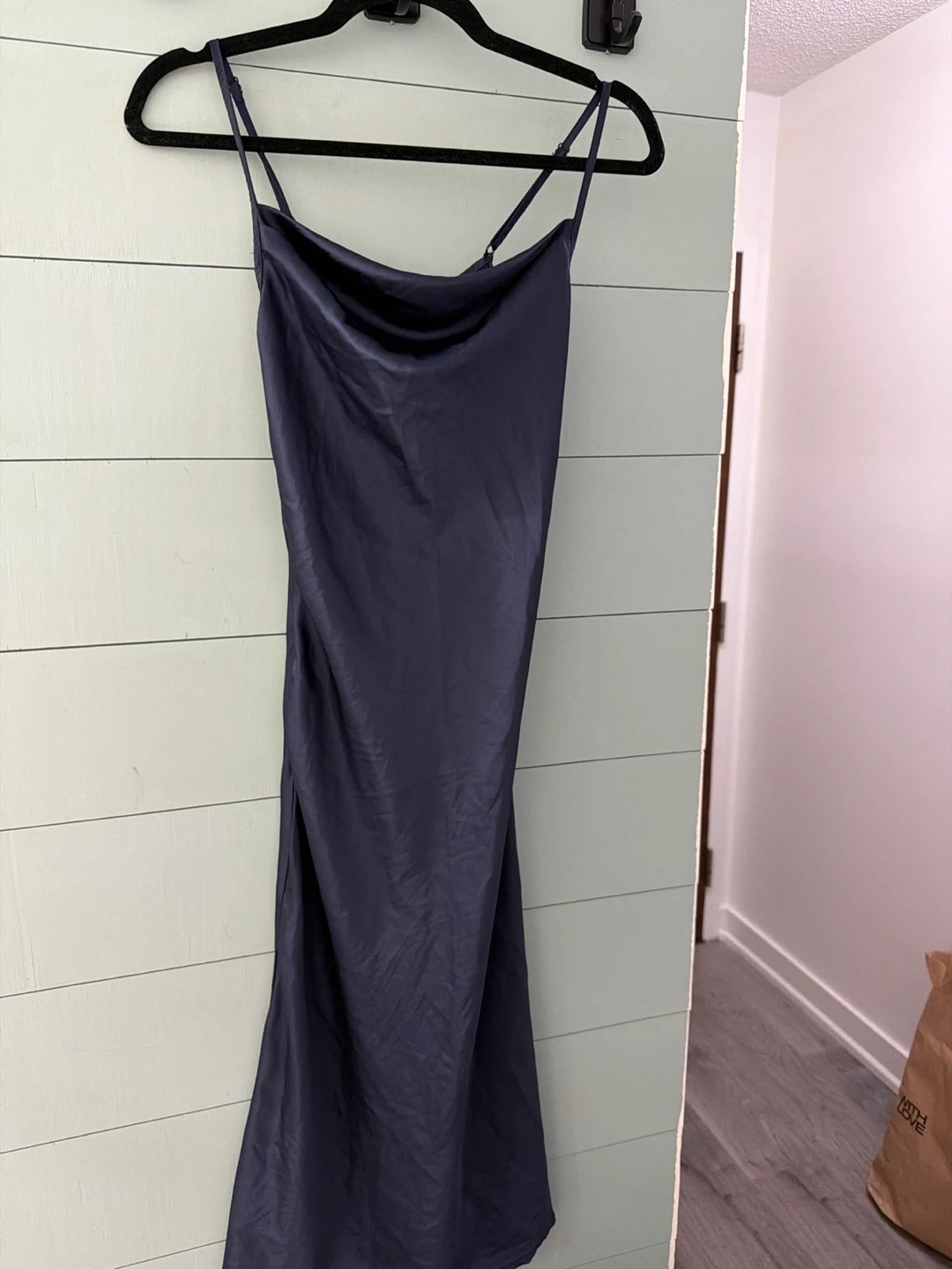 Satin Slip Dress - XS