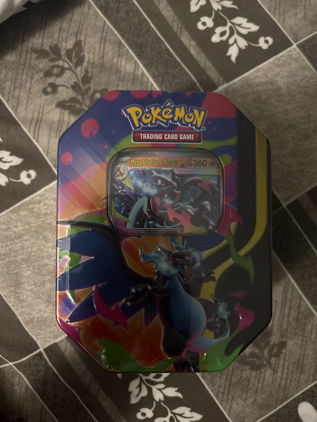 Pokemon Trading Card Game Mega Charizard EX Tin