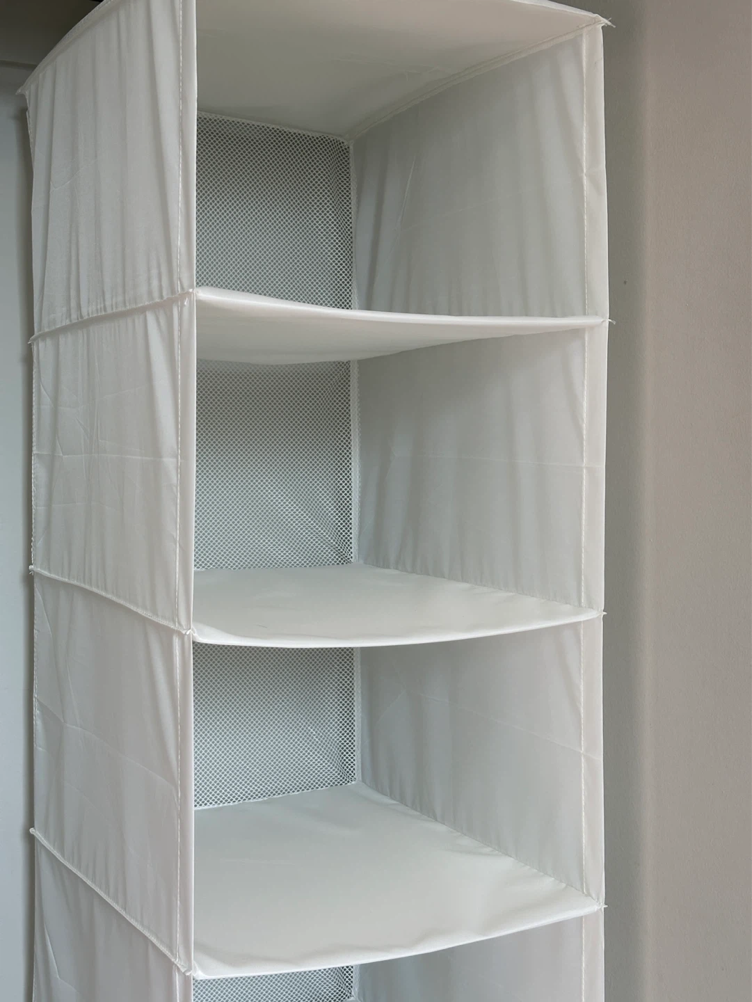 Ikea White 6 Shelf Hanging Closet Organizer - photo 3