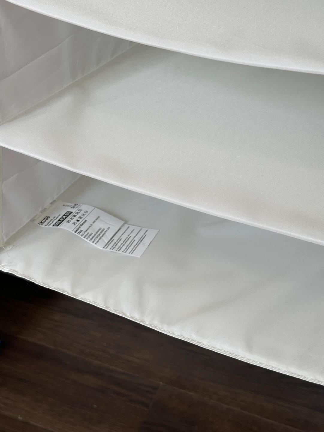Ikea White 6 Shelf Hanging Closet Organizer - photo 2