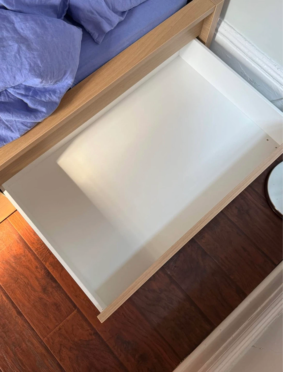 IKEA MALM High Bed Frame with Drawers, Oak Veneer - FULL - photo 5