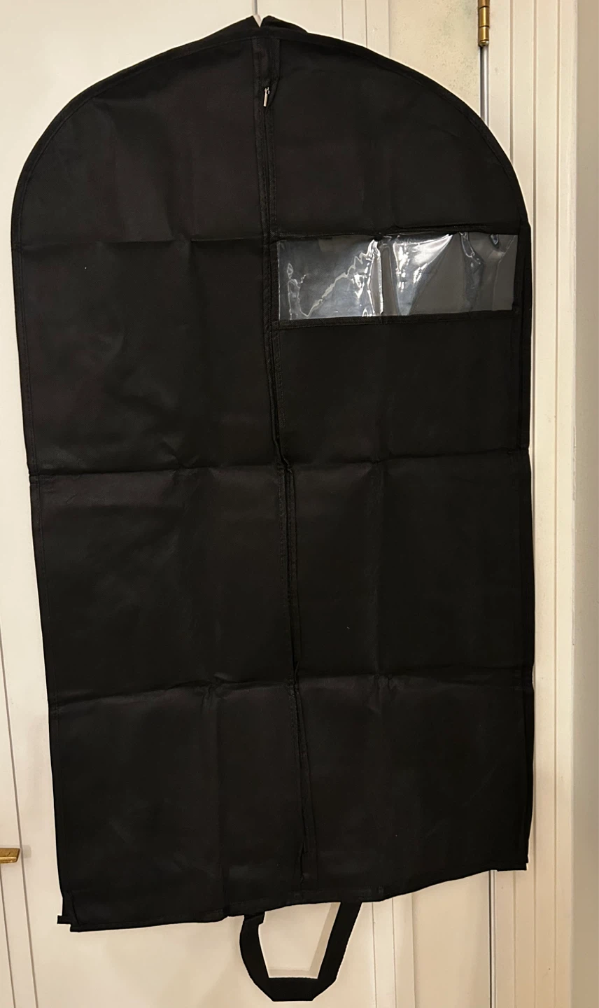 Set of 2- Black Garment Bags