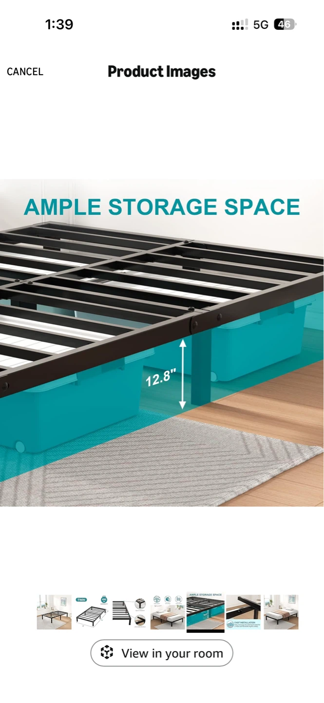 Twin Bed Frame - photo 4