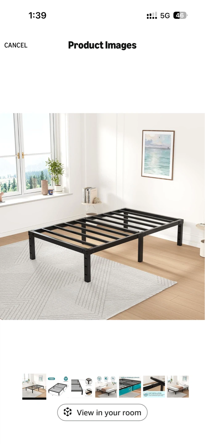 Twin Bed Frame