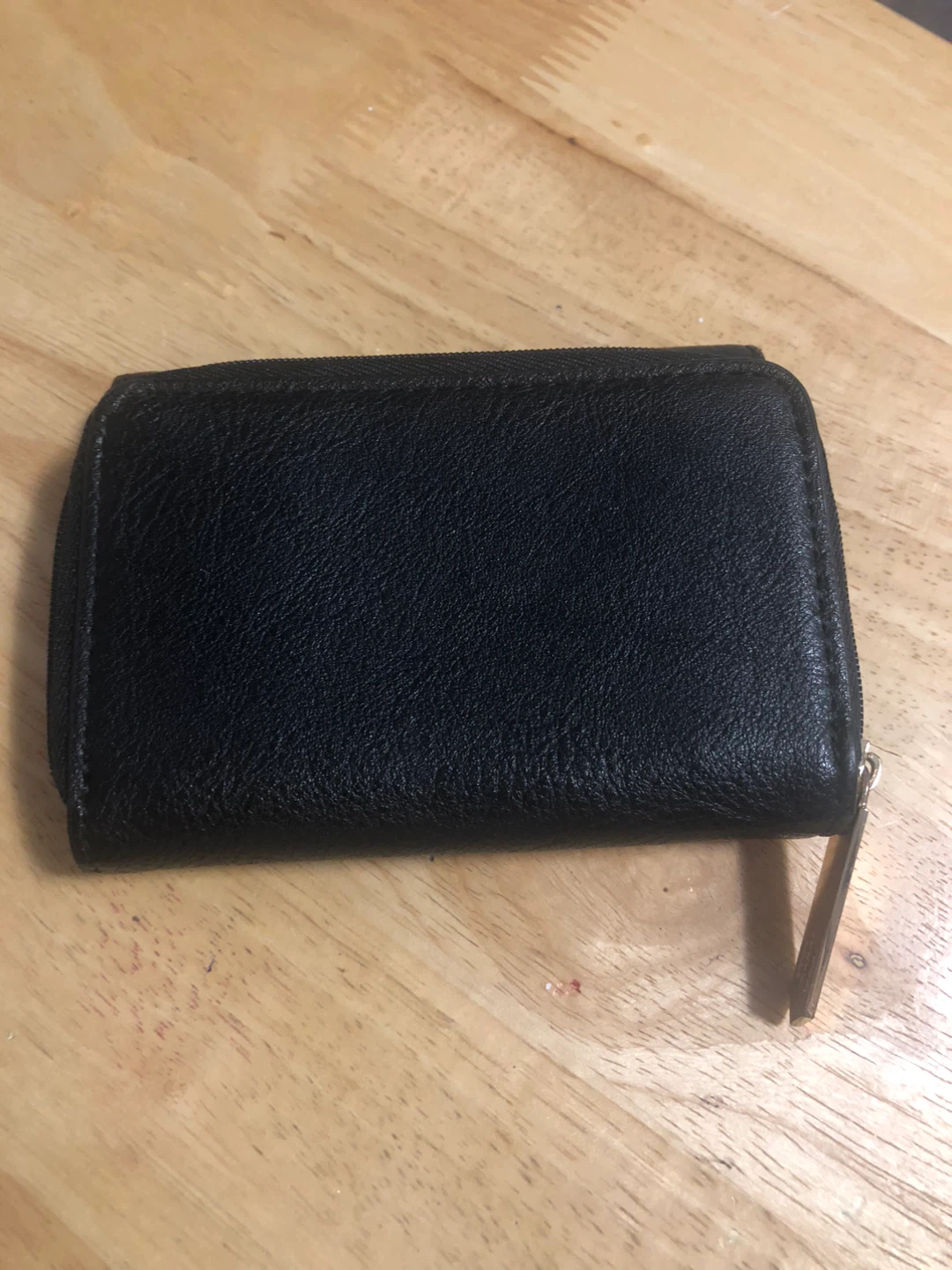 Faux Leather Black Wallet - photo 4