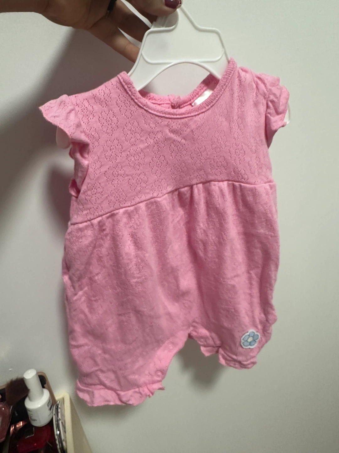 Baby Girl Floral Romper 3-6m - photo 3