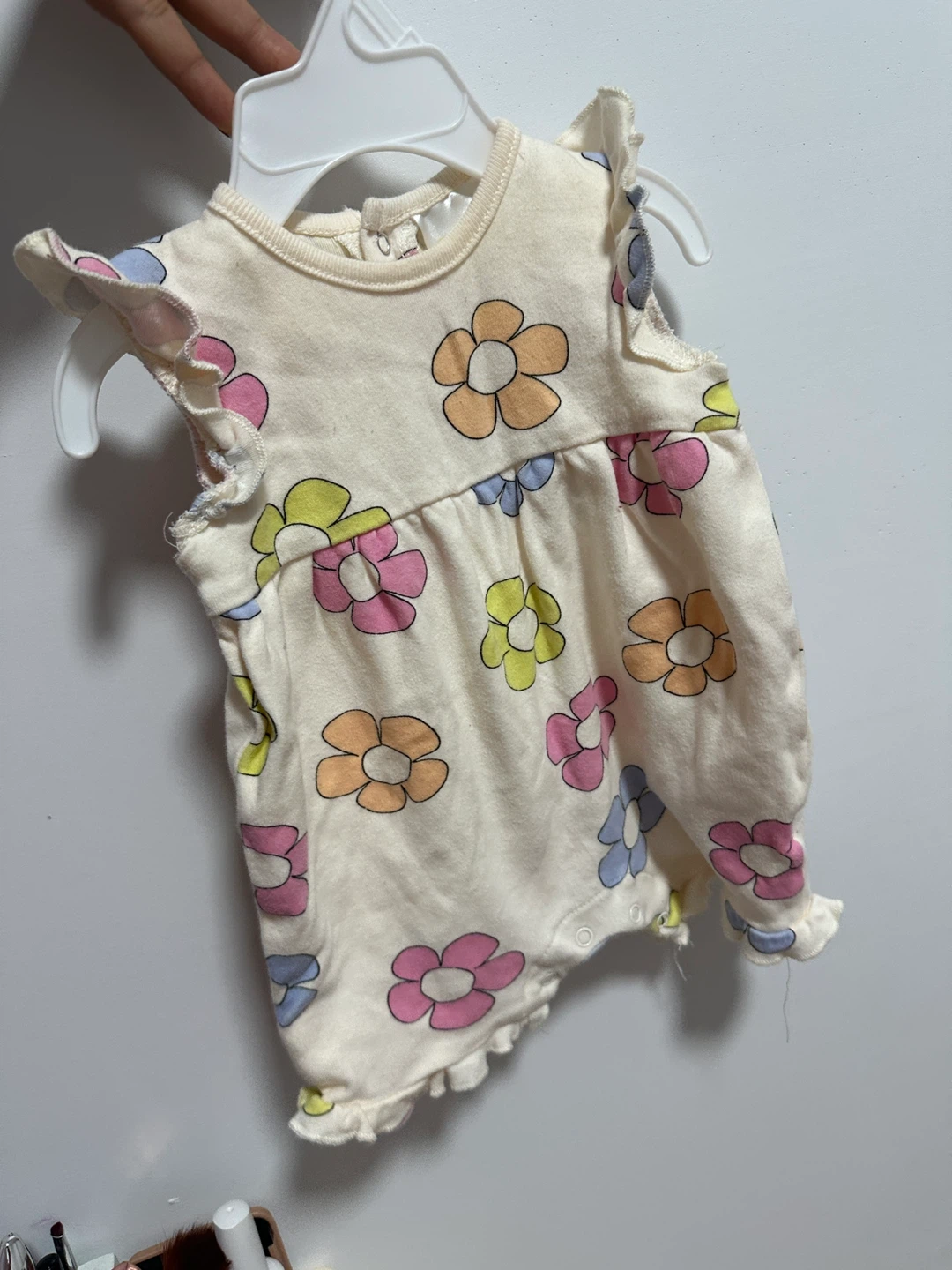 Baby Girl Floral Romper 3-6m