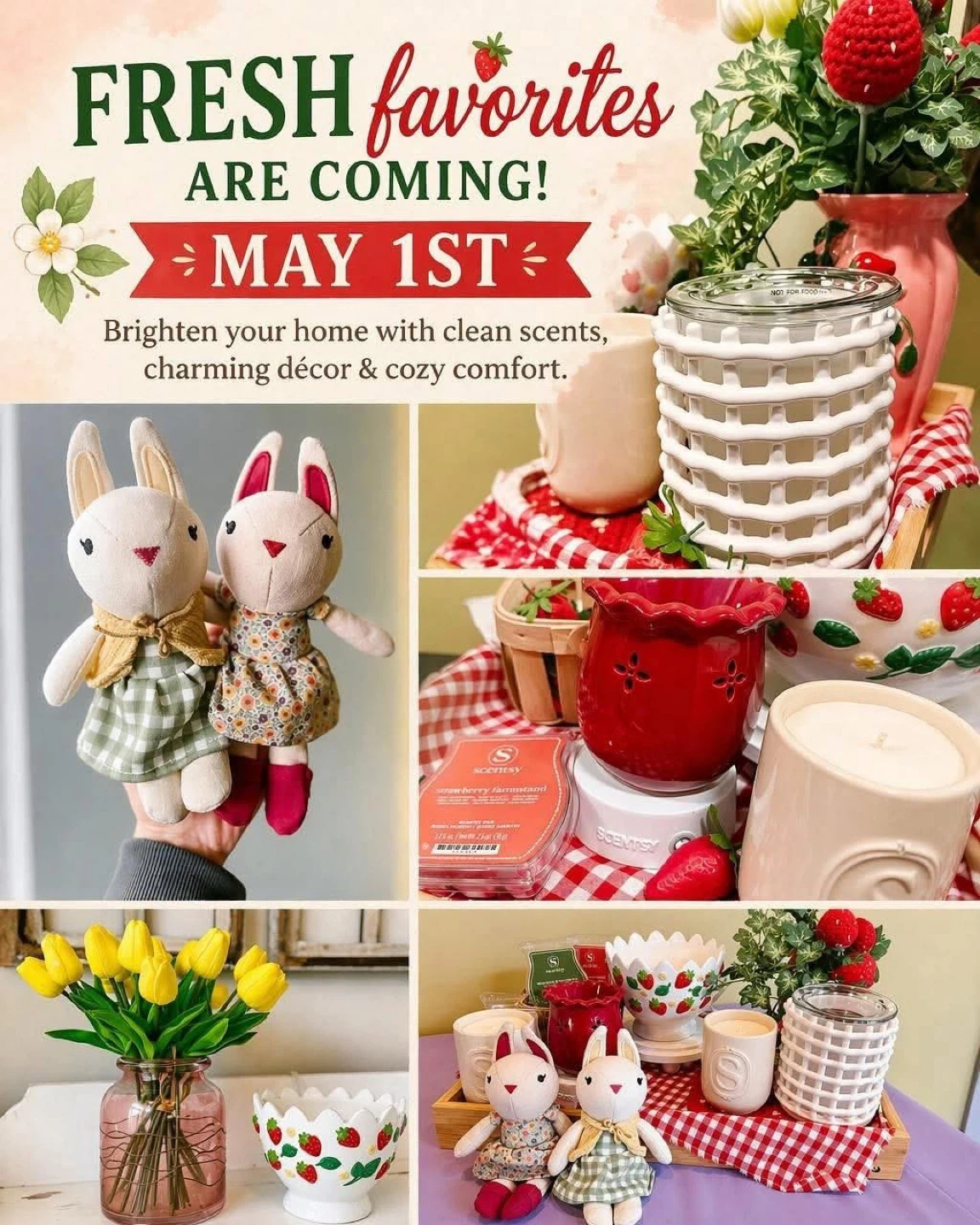 Scentsy Monthly Edit.