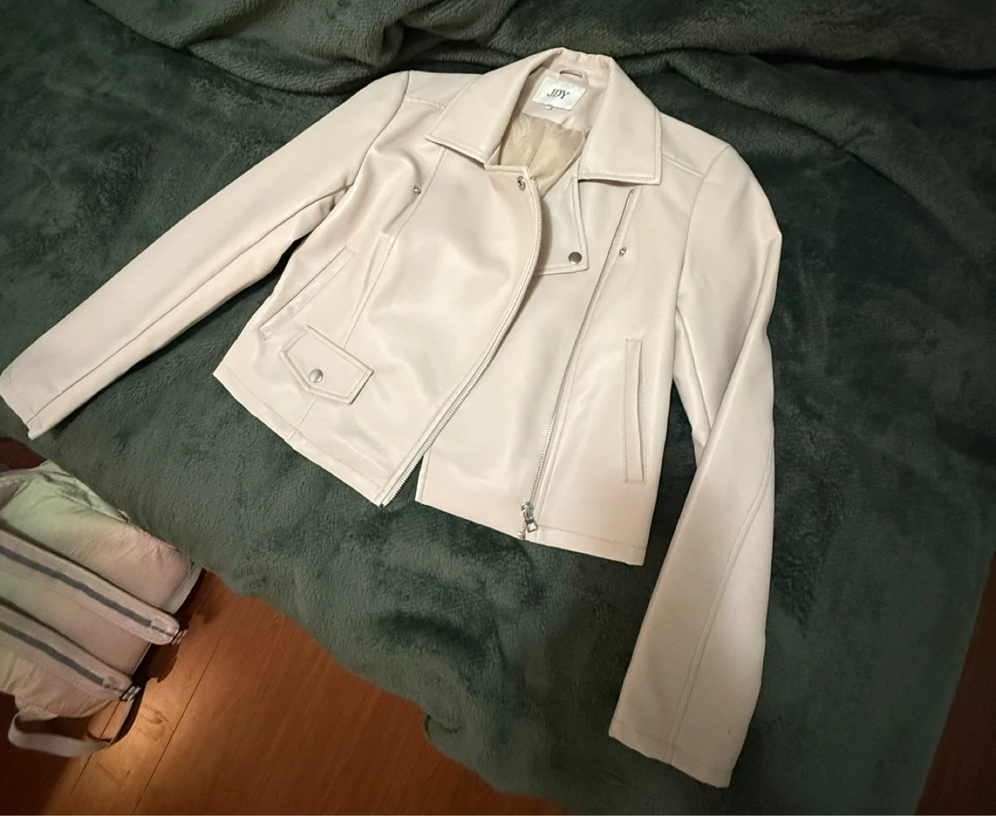JDY Faux Leather Moto Jacket - photo 2