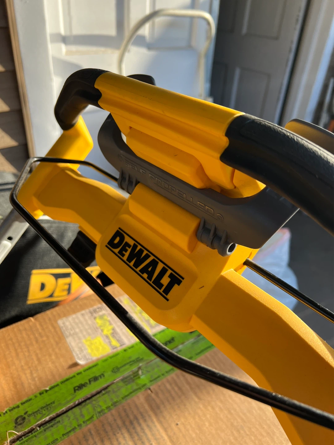 DeWalt Cordless Electric Lawn Mower - photo 2