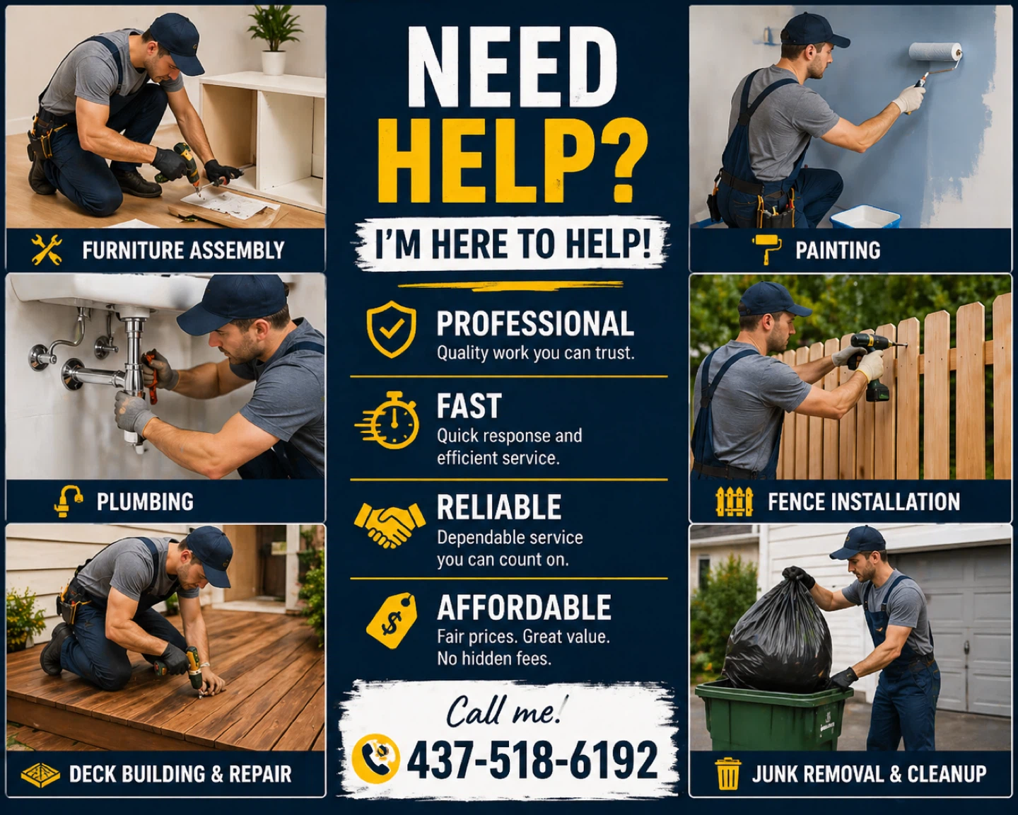DIY Home Services - Various Projects