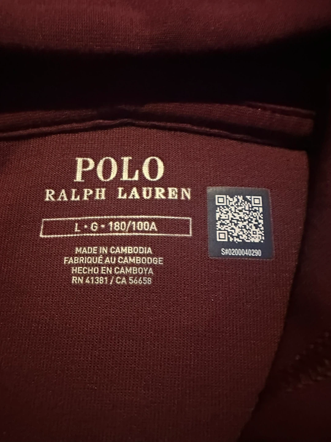Polo Ralph Lauren Zip-Up Hoodie - Burgundy coloured - photo 2