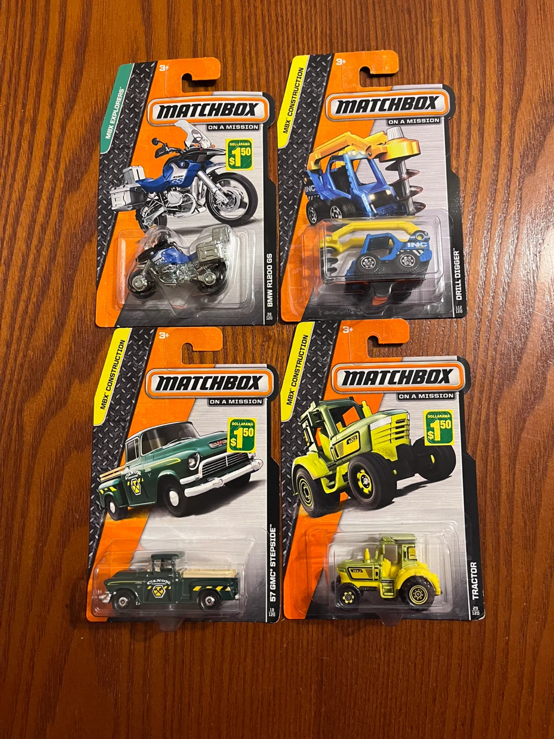 MATCHBOX (2013) 1:64 SCALE DIECAST VEHICLES