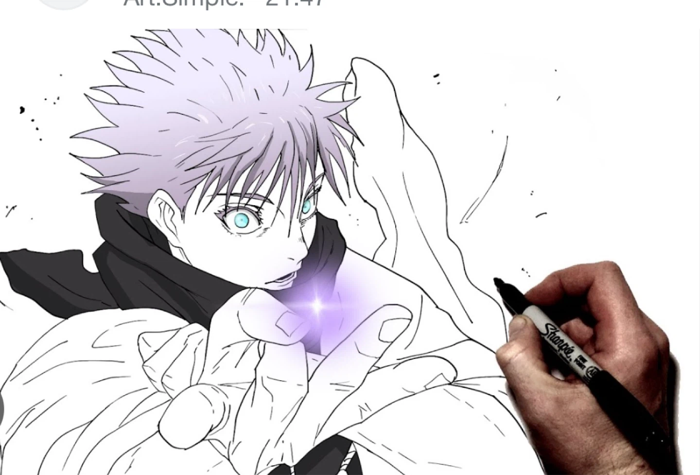 Sharpie Fine Point Black Marker