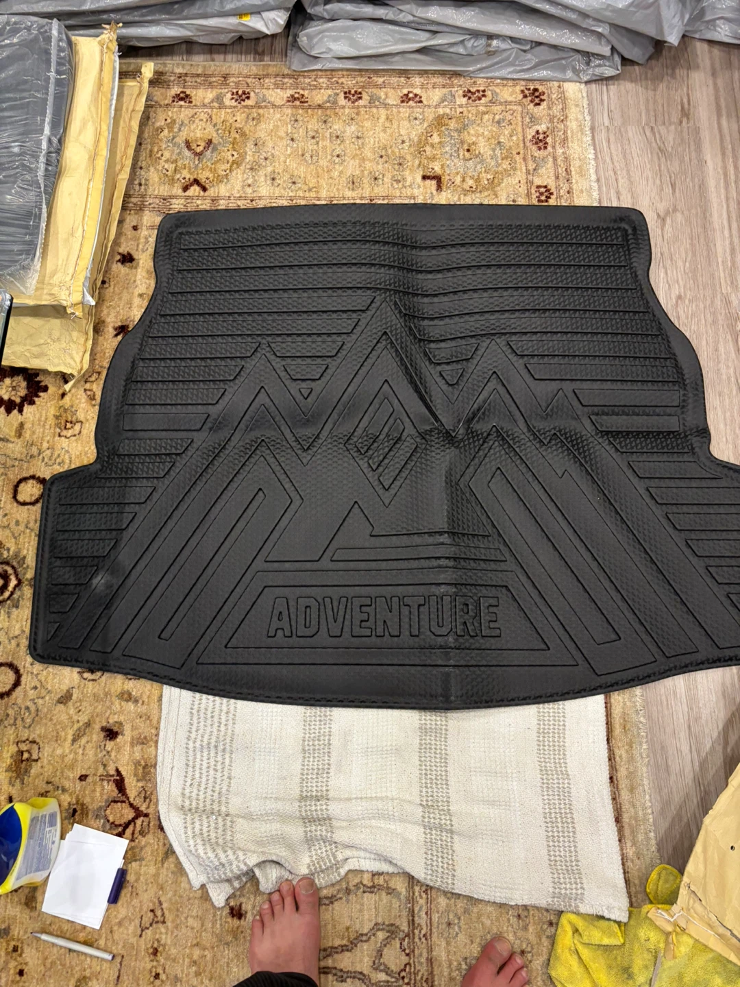TOYOTA 4 Runner Rubber Trunk Mat