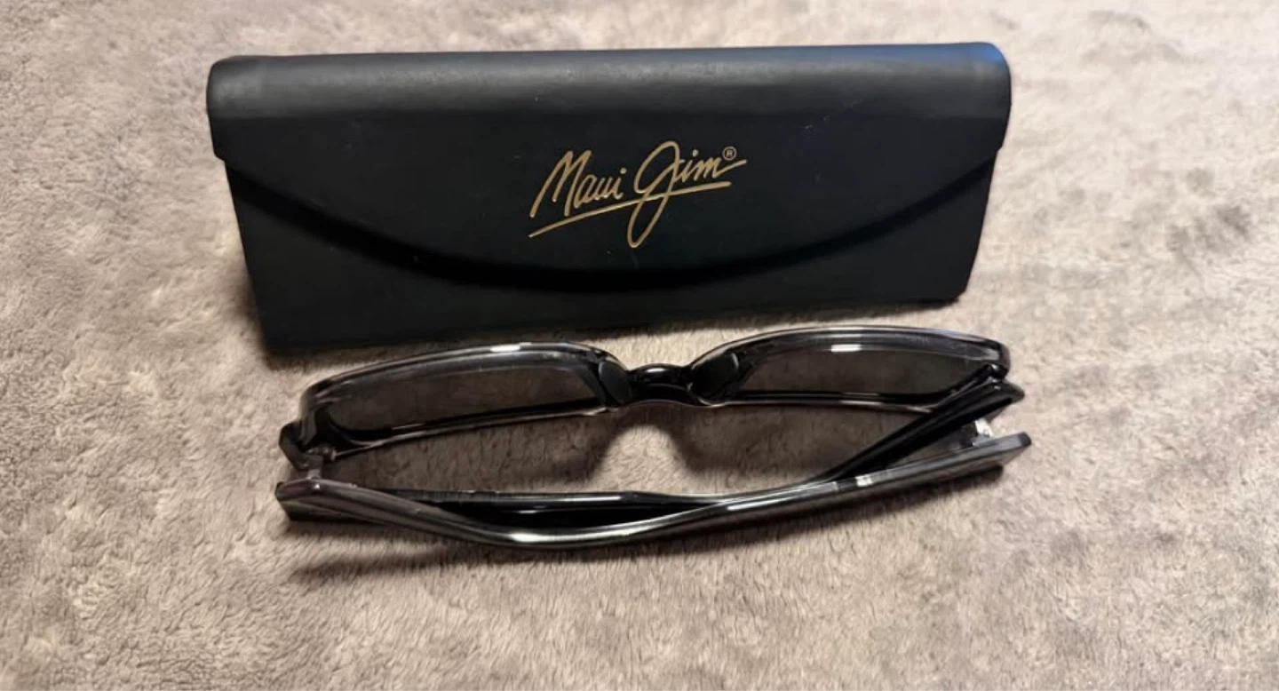 Maui Jim Keahi Polarized Black Square Sunglasses - photo 2