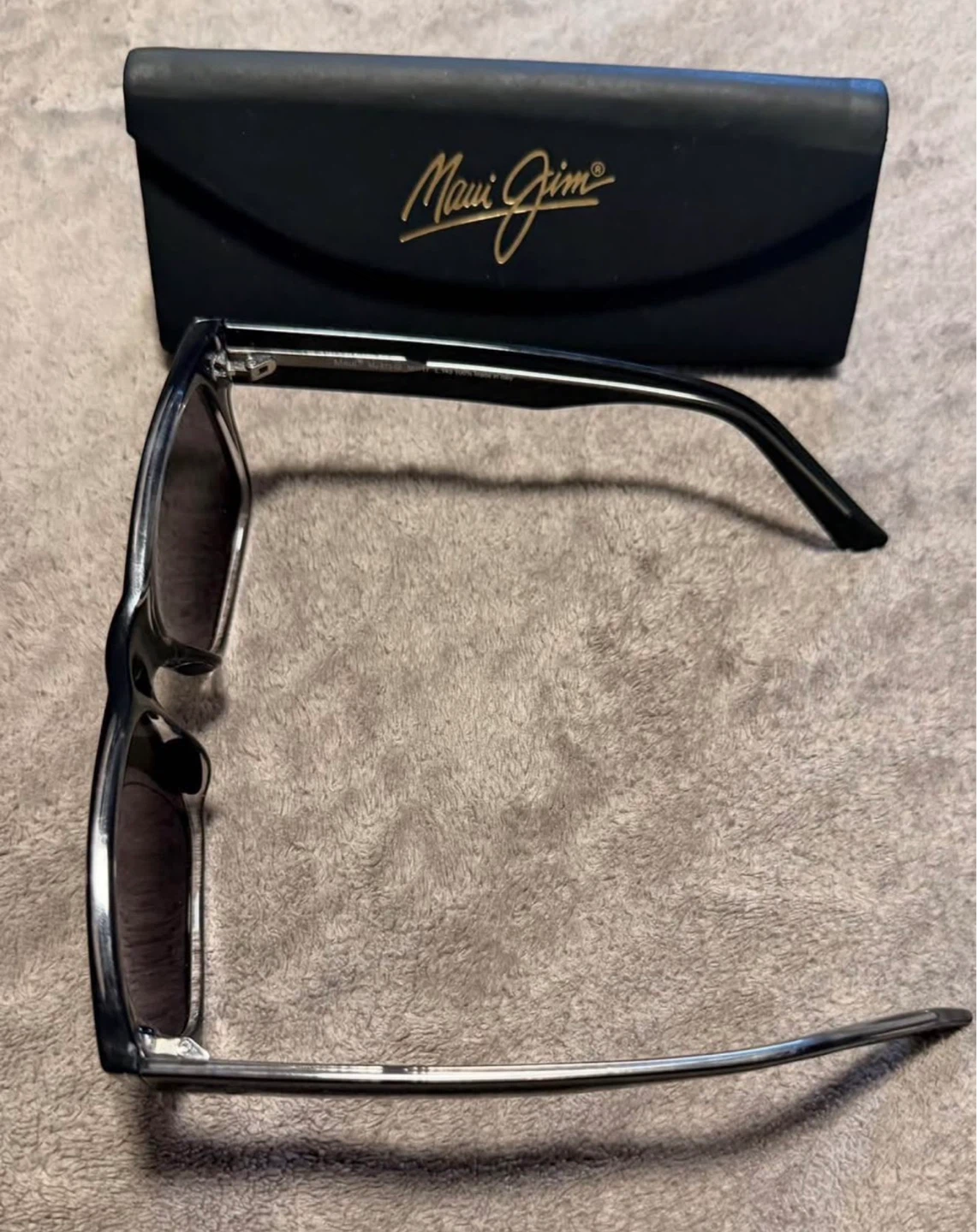 Maui Jim Keahi Polarized Black Square Sunglasses - photo 3