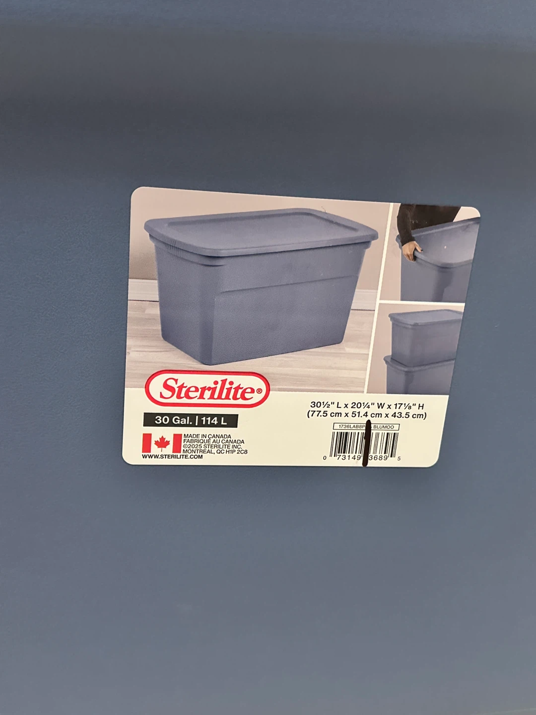 Brandnew 30 Gallon (114 Liter) Tote 8 - photo 2