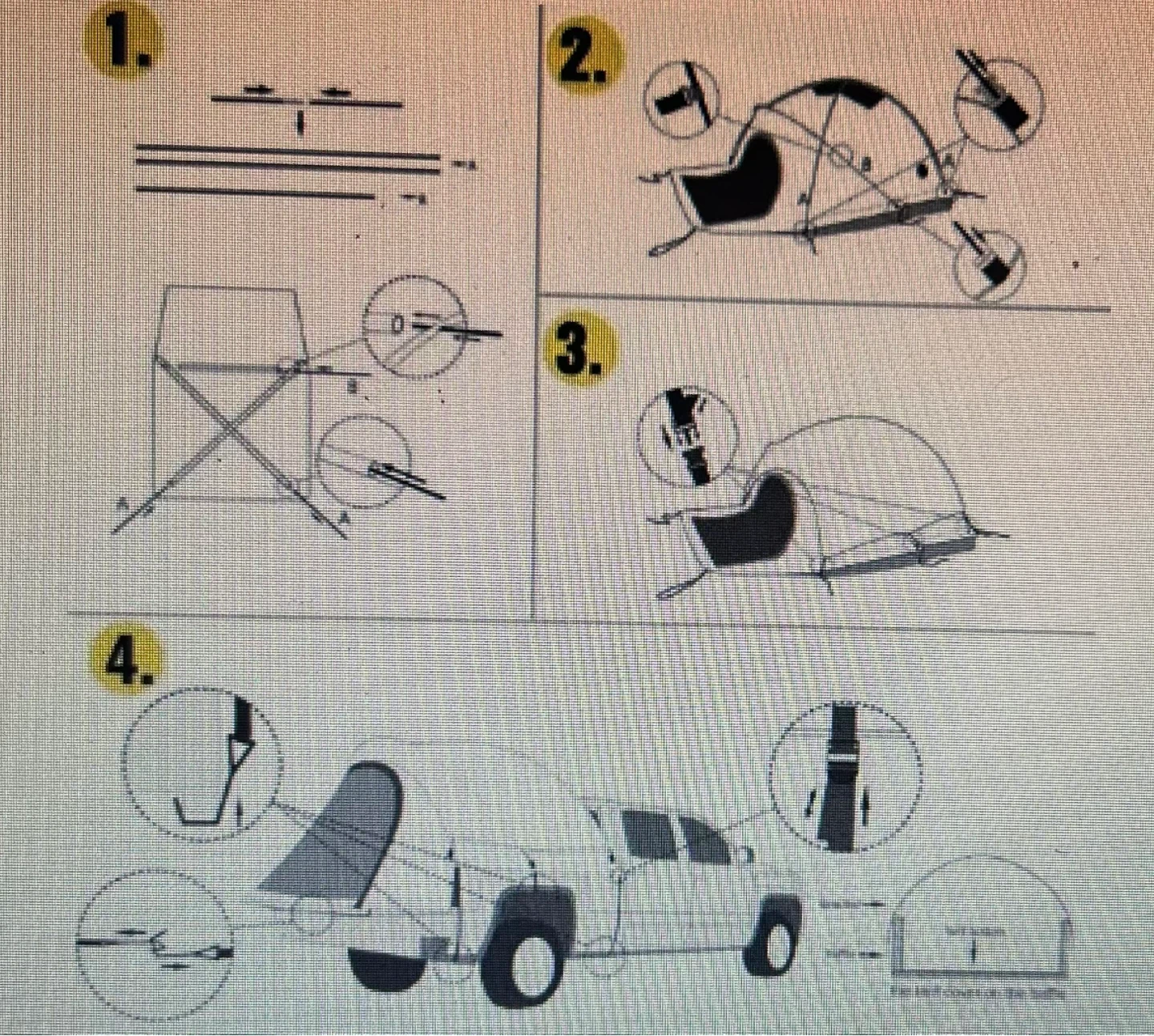 New In Box Tent Body: 210T Polyester, Waterproof 1500mm - photo 2