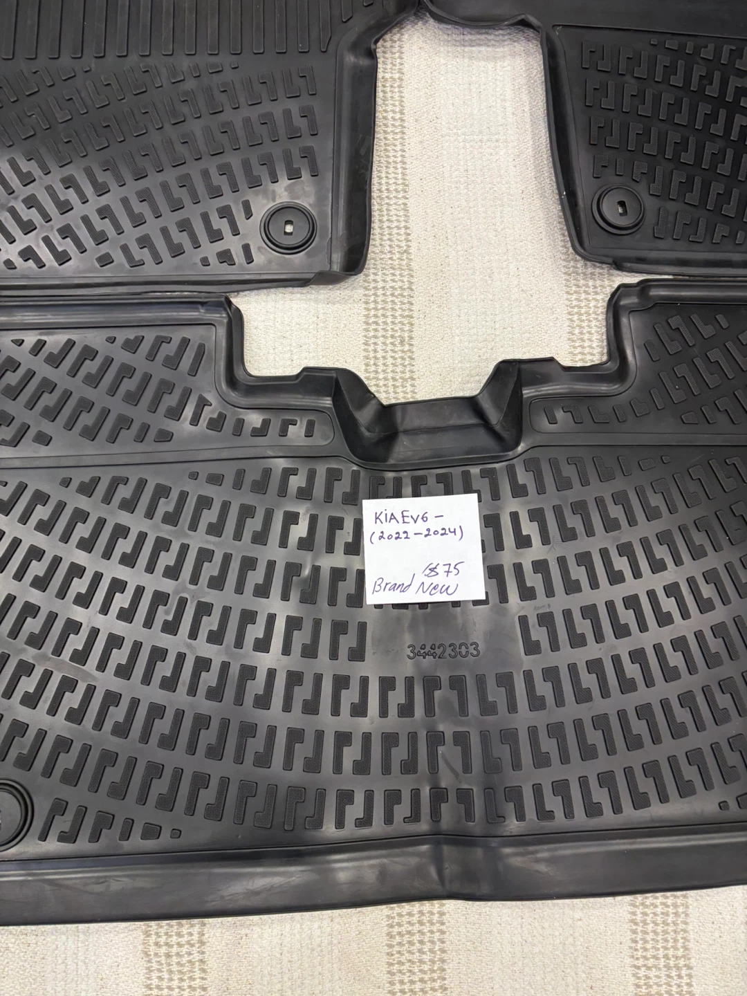 KIA EV6 All Weather Floor Mats (2022-2024) - photo 2