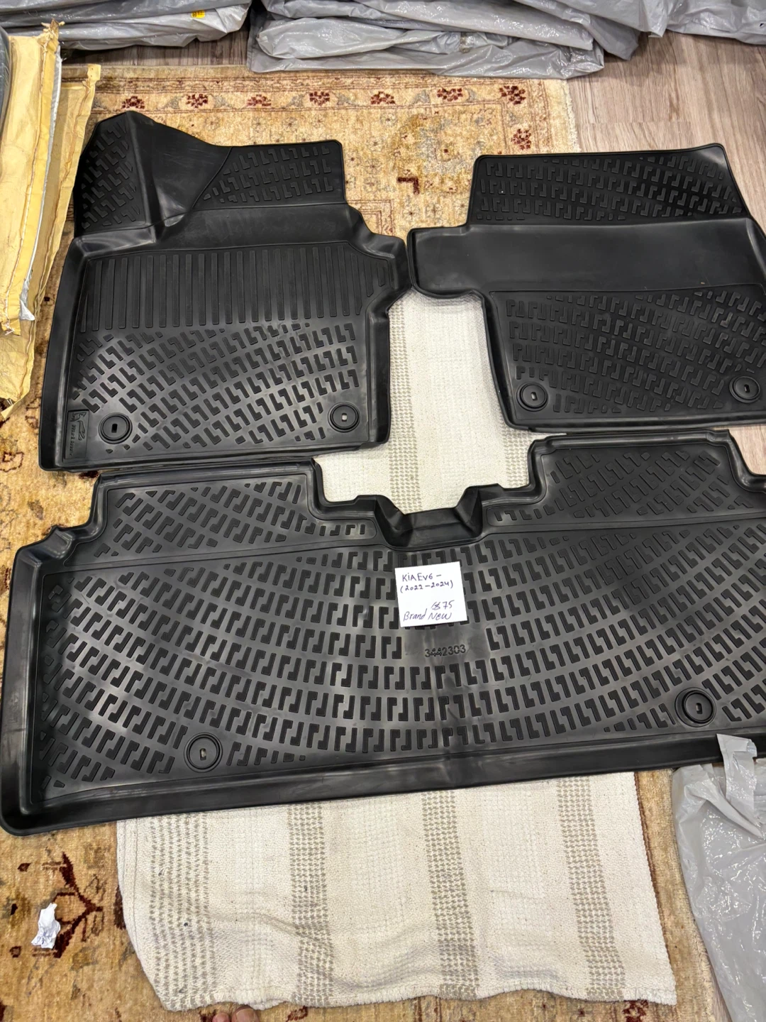 KIA EV6 All Weather Floor Mats (2022-2024)