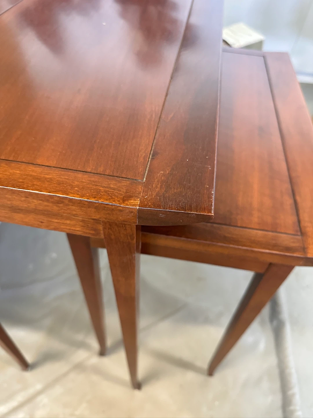 SOLID  WOOD - Walnut Nesting Tables by Baker Design - photo 3