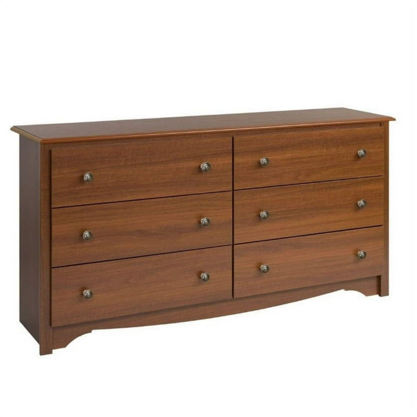Prepac Monterey Cherry 6 Drawer Double Dresser - photo 2
