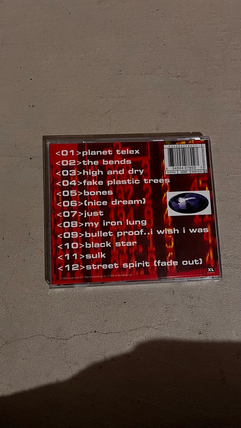 Radiohead The Bends CD - photo 3