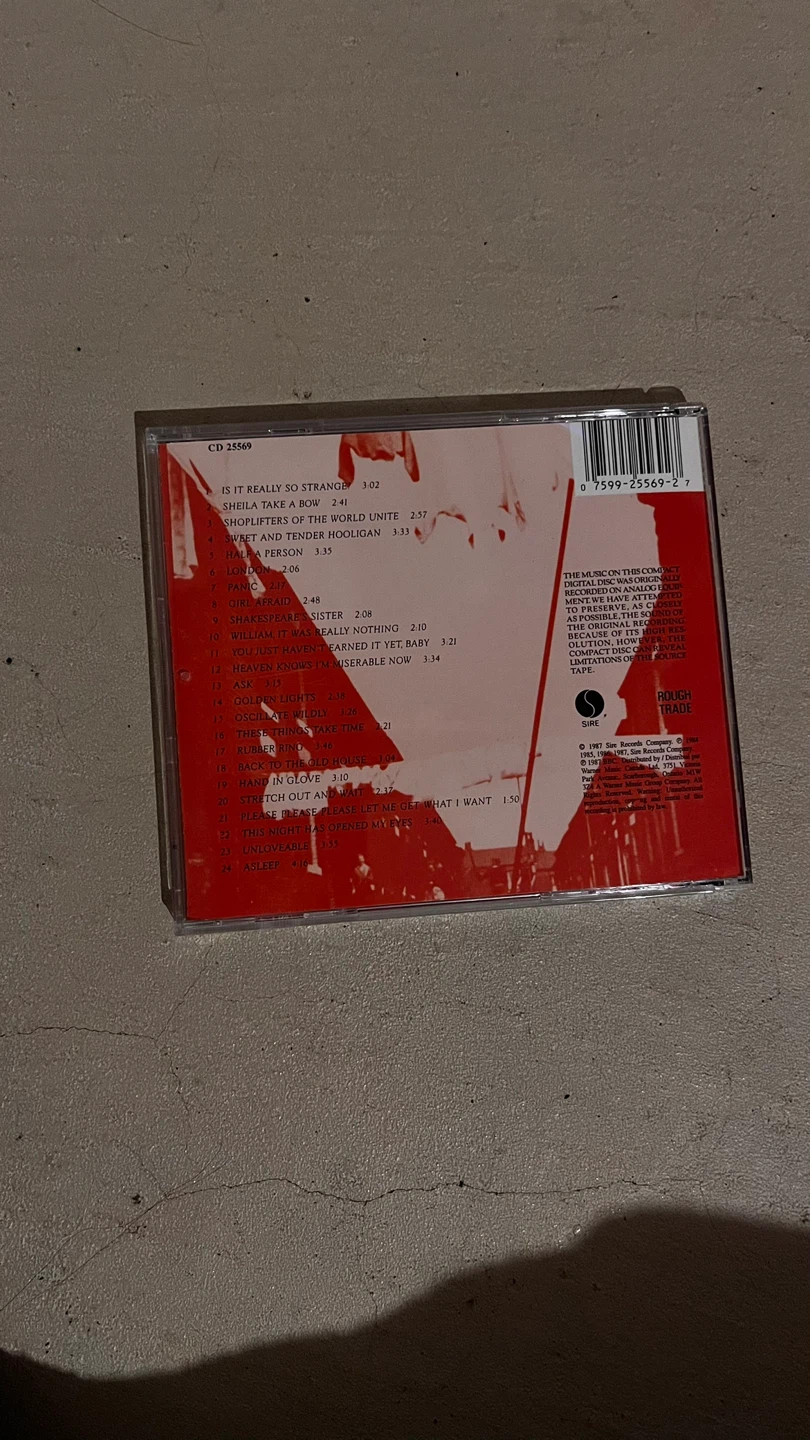 The Smiths Louder Than Bombs CD - photo 3