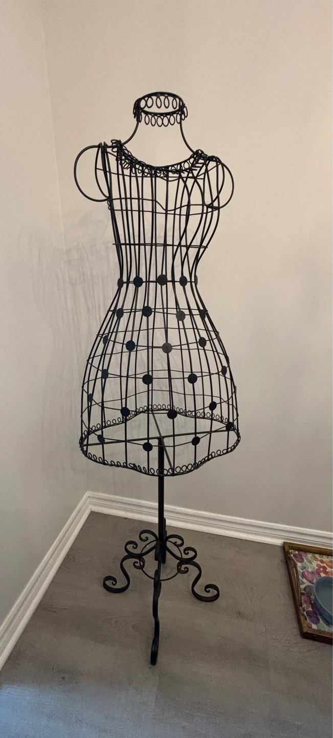 Wrought iron Mannequin Dress Form