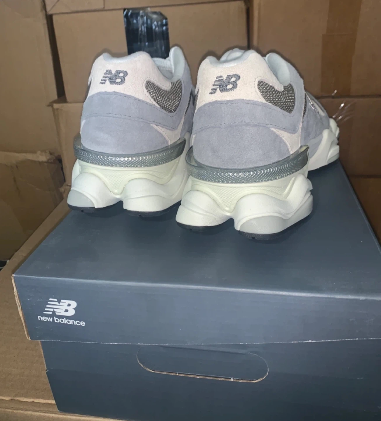 New Balance 9060 Grey Brown Lifestyle Sneakers - photo 4