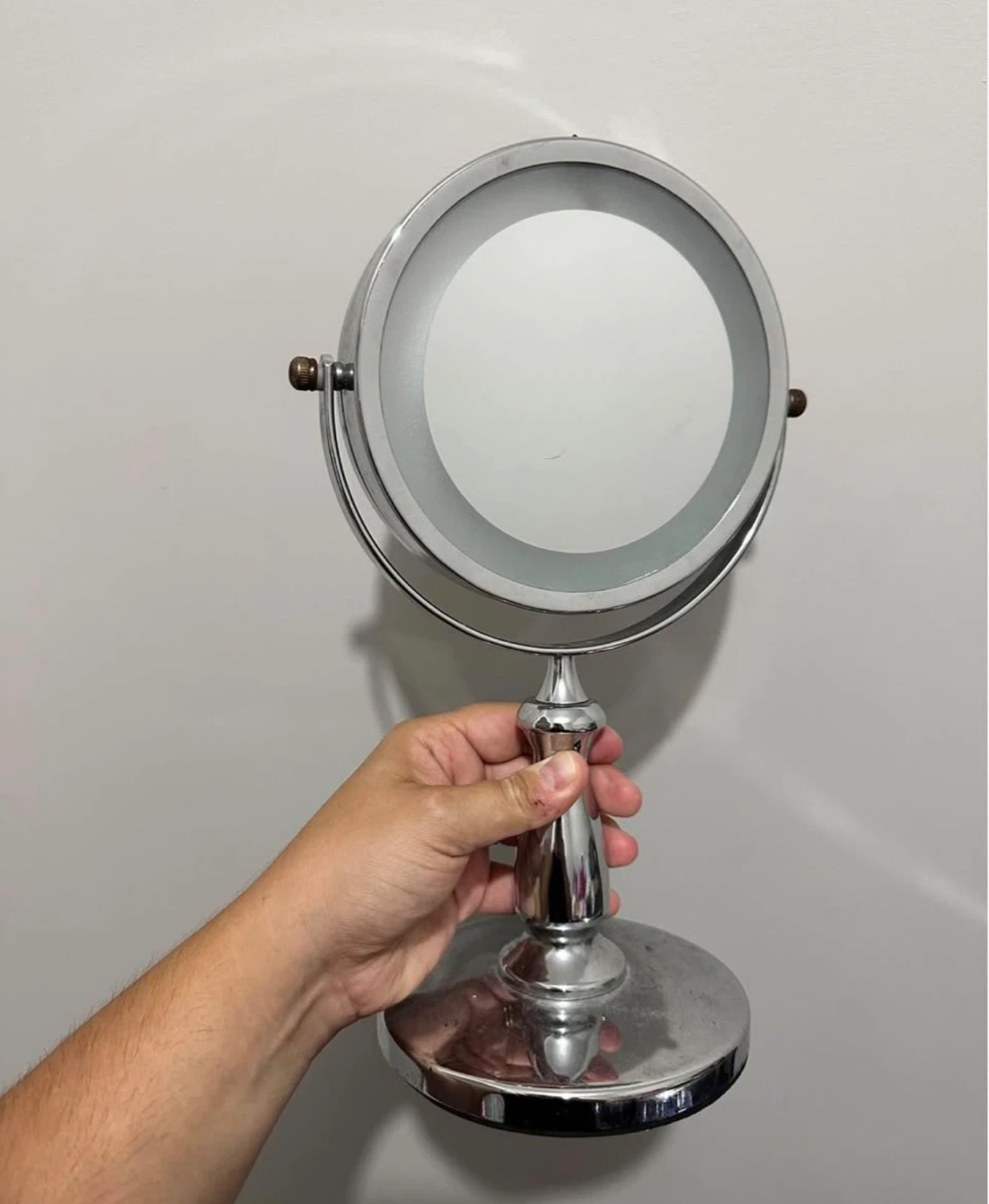 Chrome Vanity Mirror
