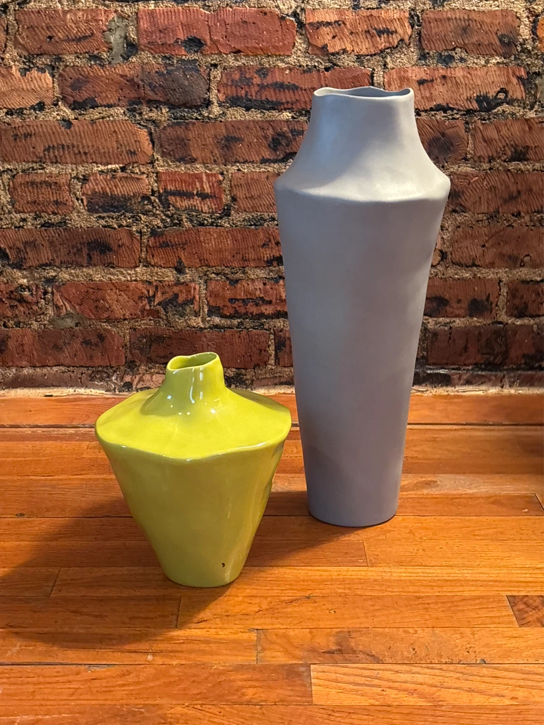 CB2 Pair of Ceramic Vases
