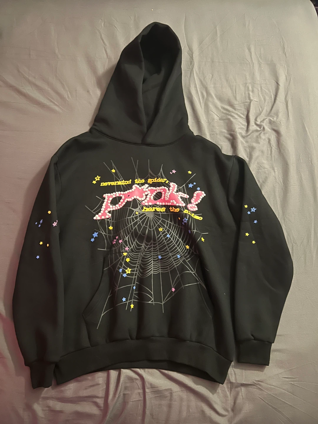 Sp5der P*nk Hoodie