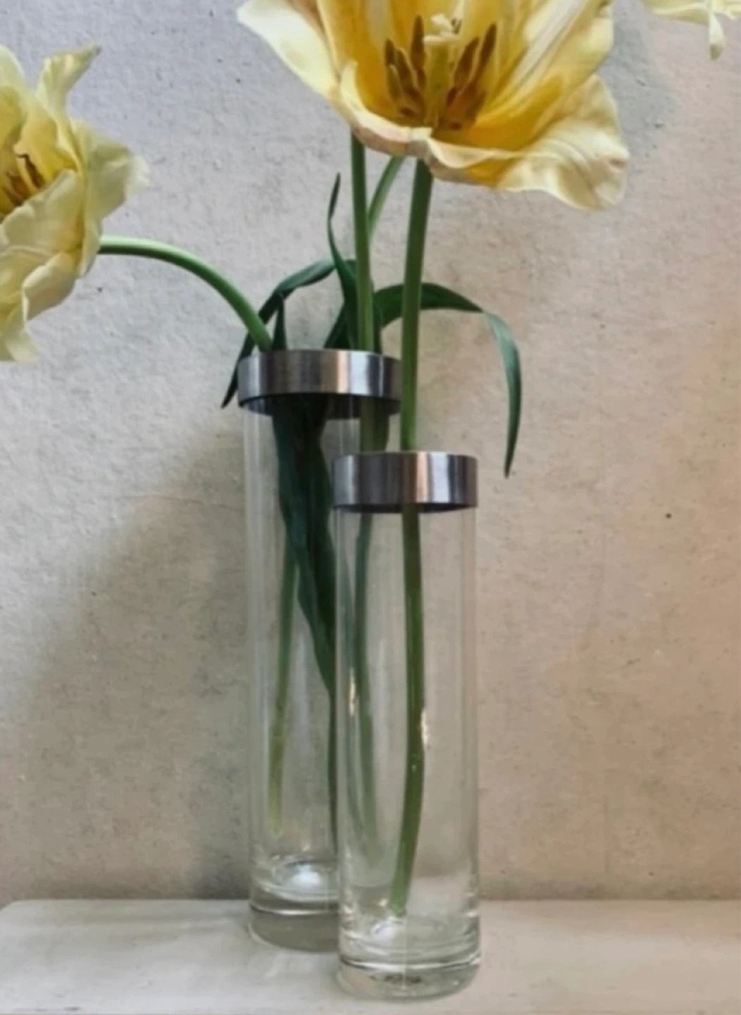 Glass Vase- Set of 2 - photo 2
