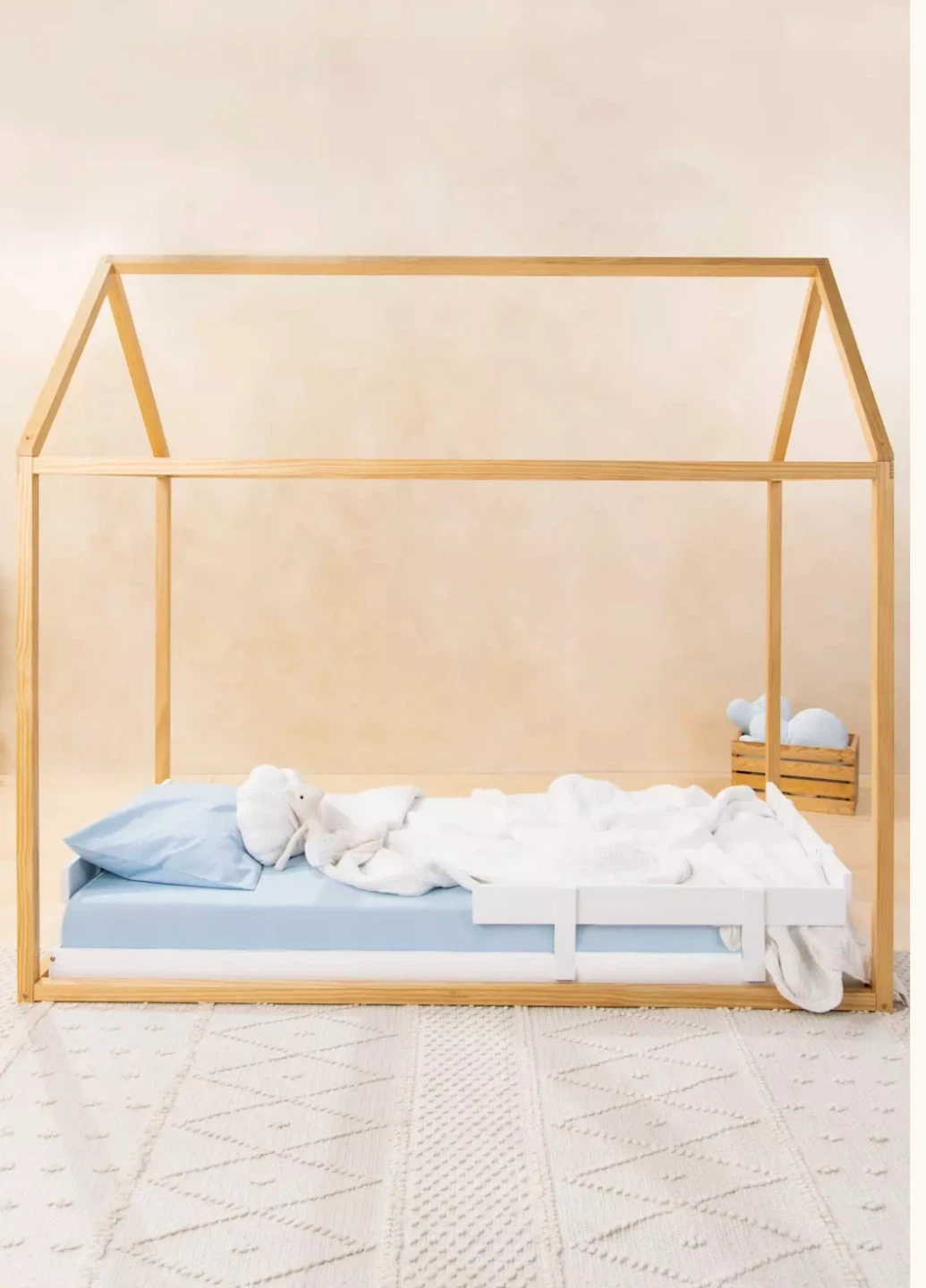 Wooden House Bed Frame