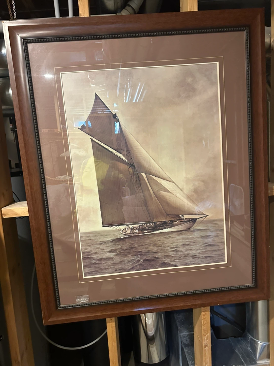 Framed Sailboat Art Print