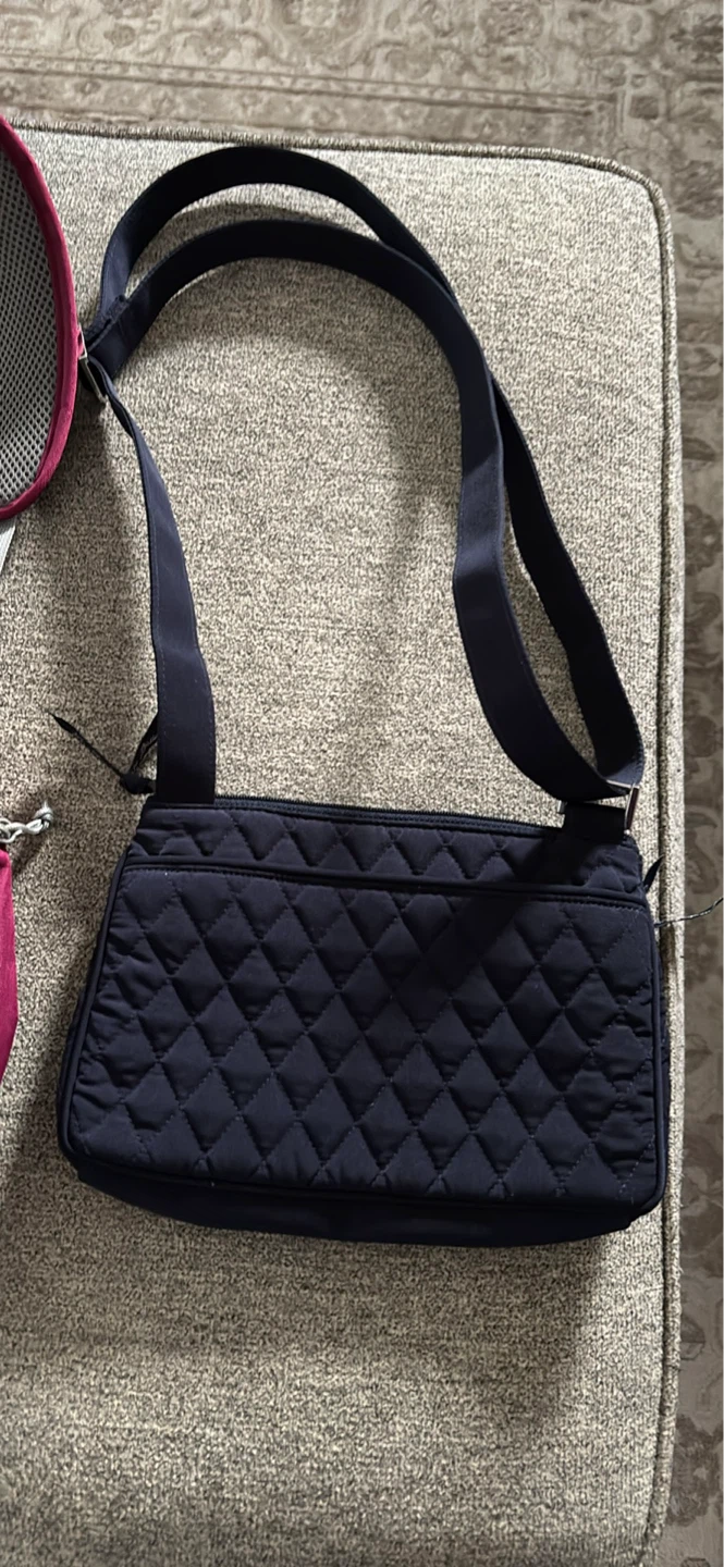 Vera Bradley Quilted Navy Blue Crossbody Bag - photo 2