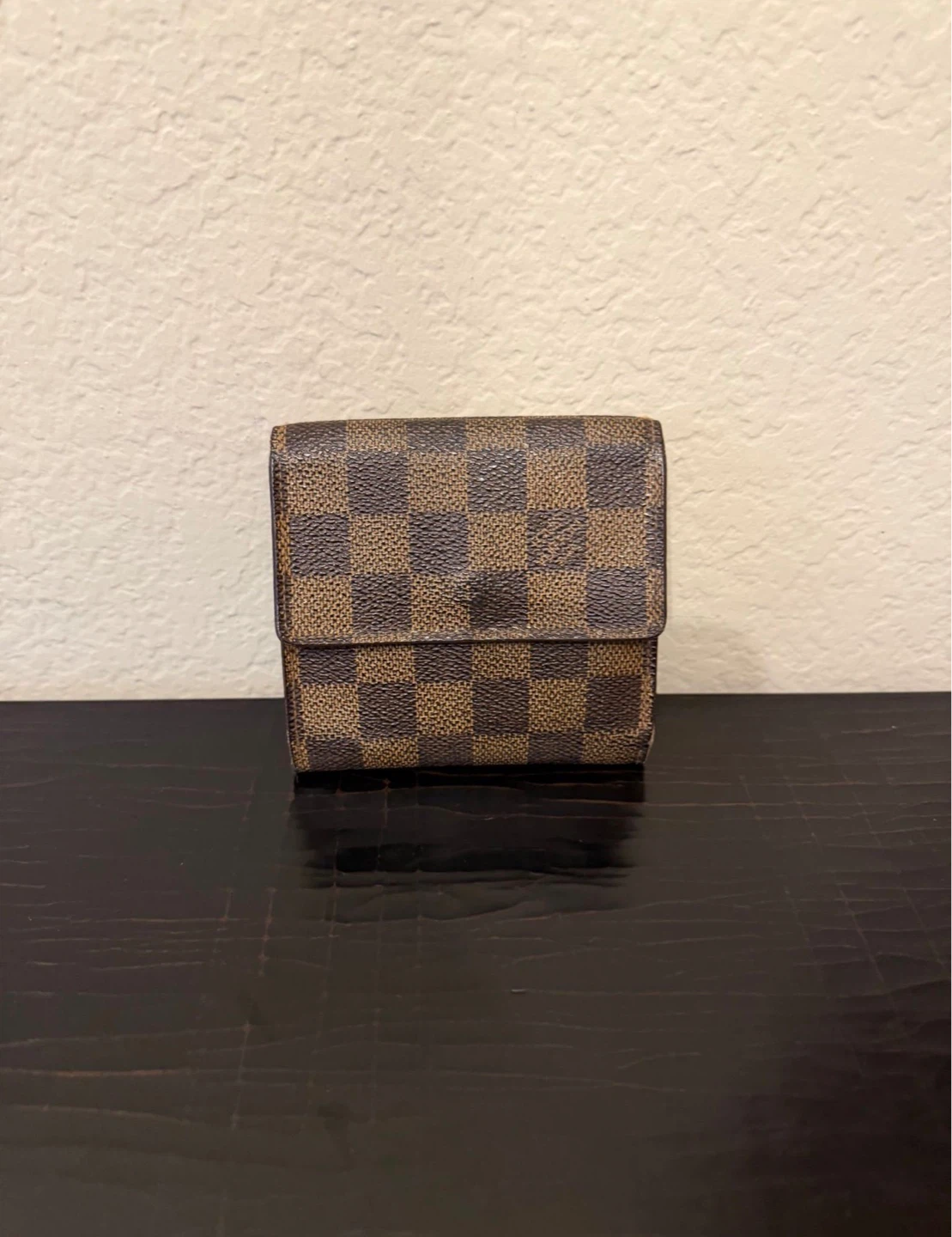 Louis Vuitton Small Bifold Wallet Damier Elise - photo 2