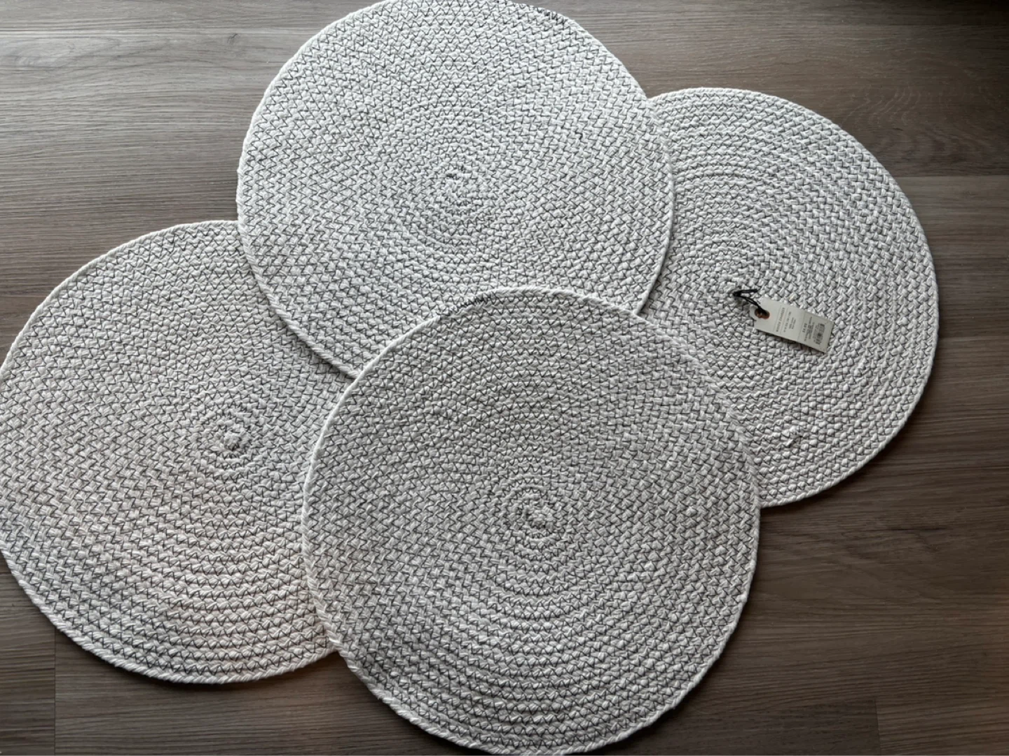 Magnolia Hearth & Hand, 15” Round Chargers, Set of 4