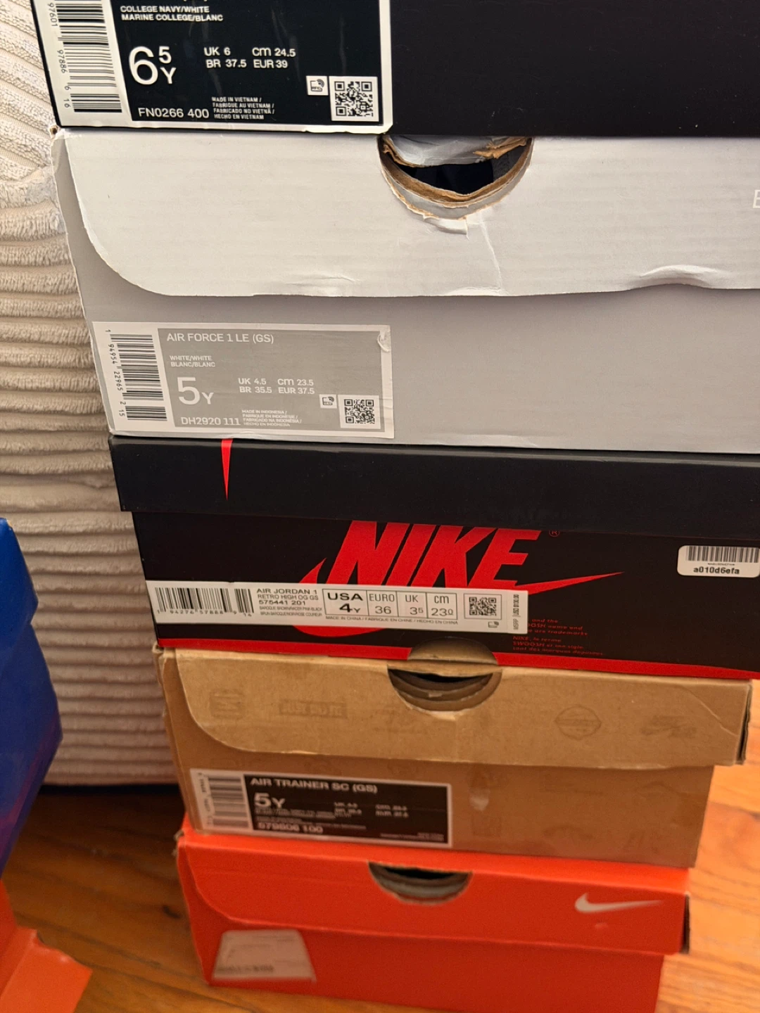 Nike Air Force 1 LE (GS) Kids Shoes