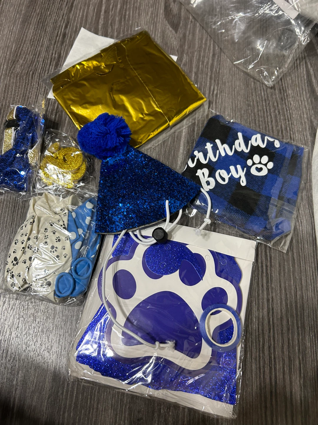 New-Small Vat & Dog Birthday Party Kit! - photo 2