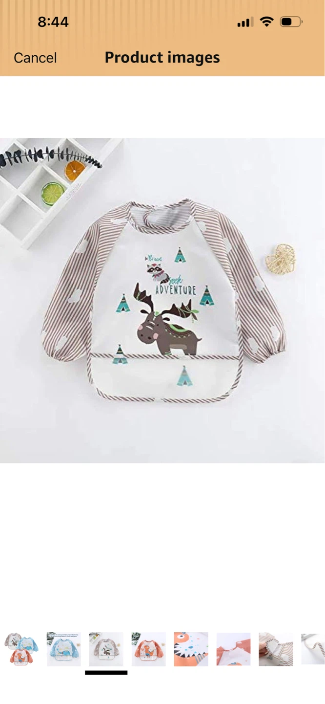 PandaEar Long Sleeve Bibs (2 Pack) - photo 2
